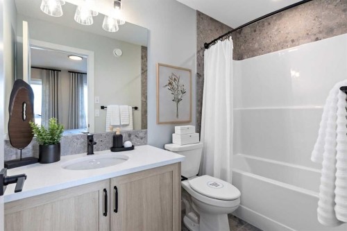 8 Creekview Manor Sw, Calgary, AB - Indoor Photo Showing Bathroom