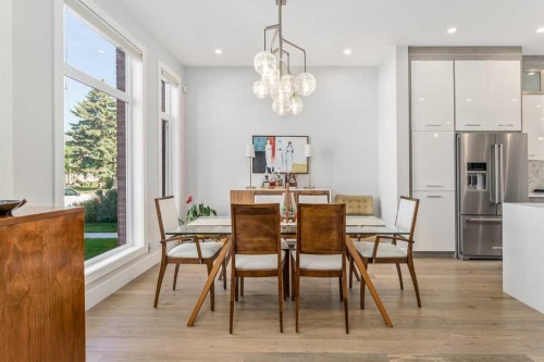 2432 32 Street Sw, Calgary, AB - Indoor Photo Showing Dining Room