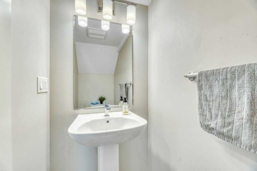 413-338 Seton Circle Se, Calgary, AB - Indoor Photo Showing Bathroom