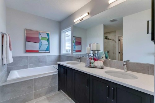 23 Belmont Place Sw, Calgary, AB - Indoor Photo Showing Bathroom