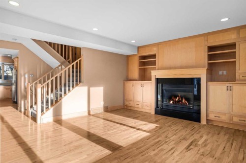 4-124 Silvertip Ridge, Canmore, AB - Indoor With Fireplace