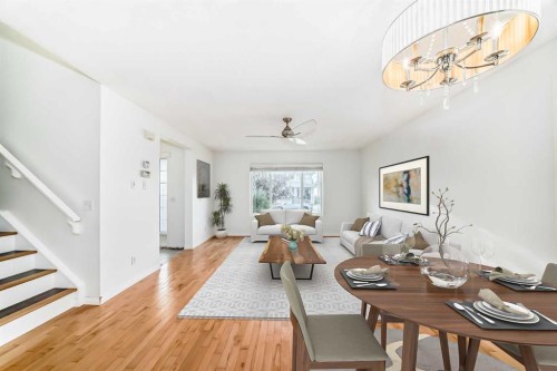 112 Sagewood Grove Sw, Airdrie, AB - Indoor Photo Showing Dining Room