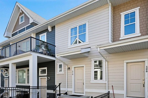 410 Cranbrook Walk Se, Calgary, AB - Outdoor With Deck Patio Veranda