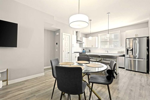 410 Cranbrook Walk Se, Calgary, AB - Indoor Photo Showing Dining Room