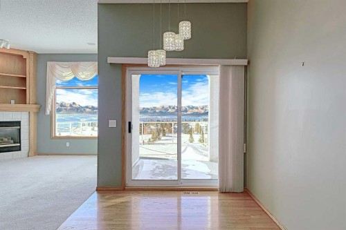 54 Eagleview Way, Cochrane, AB - Indoor With Fireplace