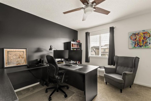137 Mahogany Drive Se, Calgary, AB - Indoor Photo Showing Office