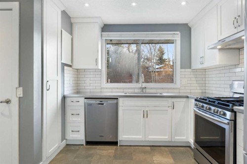 159 Brookgreen Drive Sw, Calgary, AB - Indoor Photo Showing Kitchen With Upgraded Kitchen