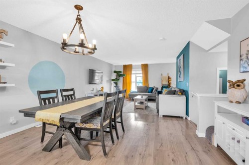 381 Legacy Boulevard Se, Calgary, AB - Indoor Photo Showing Dining Room