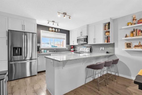 381 Legacy Boulevard Se, Calgary, AB - Indoor Photo Showing Kitchen With Stainless Steel Kitchen With Upgraded Kitchen