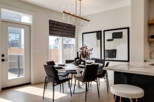 177 Mitchell Road Nw, Calgary, AB - Indoor Photo Showing Dining Room