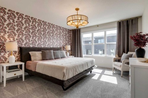 177 Mitchell Road Nw, Calgary, AB - Indoor Photo Showing Bedroom
