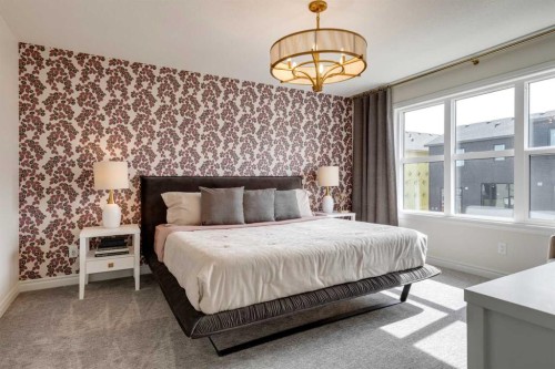 177 Mitchell Road Nw, Calgary, AB - Indoor Photo Showing Bedroom