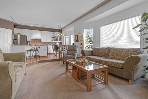 28 Prominence View Sw, Calgary, AB - Indoor Photo Showing Living Room