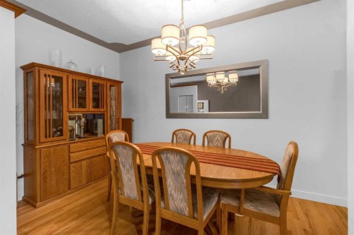 28 Prominence View Sw, Calgary, AB - Indoor Photo Showing Dining Room