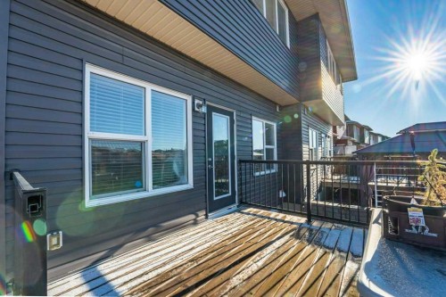 1241 Westmount Drive, Strathmore, AB - Outdoor With Deck Patio Veranda With Exterior