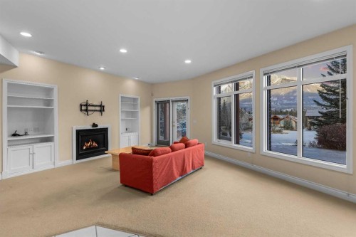4 Prospect Close, Canmore, AB - Indoor With Fireplace