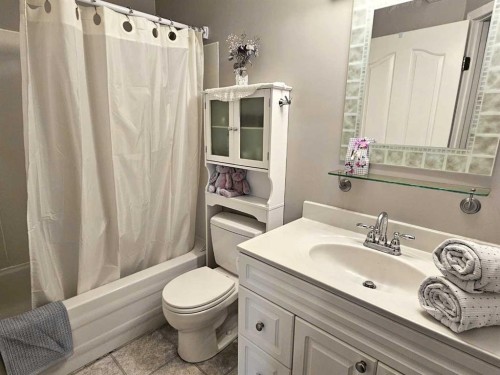 94 Hidden Spring Green Nw, Calgary, AB - Indoor Photo Showing Bathroom