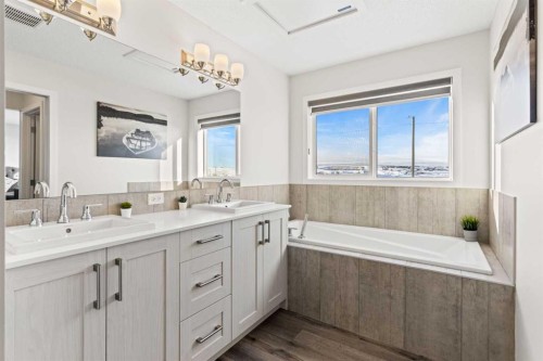 492 Chinook Gate Square Sw, Airdrie, AB - Indoor Photo Showing Bathroom
