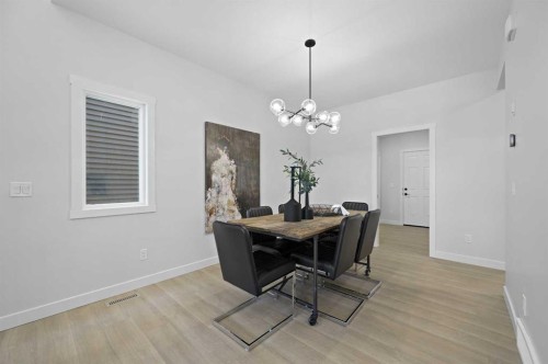 111 Fireside Street, Cochrane, AB - Indoor Photo Showing Dining Room