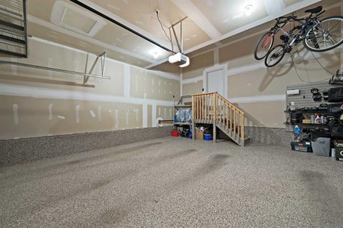 76 Legacy Circle Se, Calgary, AB - Indoor Photo Showing Garage