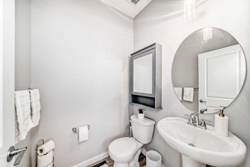 1810 Baywater Drive Sw, Airdrie, AB - Indoor Photo Showing Bathroom