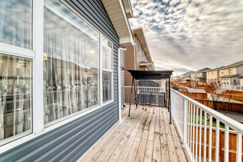 1810 Baywater Drive Sw, Airdrie, AB - Outdoor With Deck Patio Veranda With Exterior