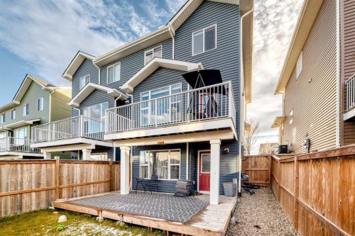 1810 Baywater Drive Sw, Airdrie, AB - Outdoor With Deck Patio Veranda