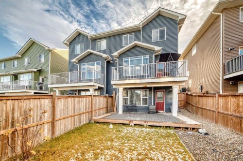 1810 Baywater Drive Sw, Airdrie, AB - Outdoor With Deck Patio Veranda