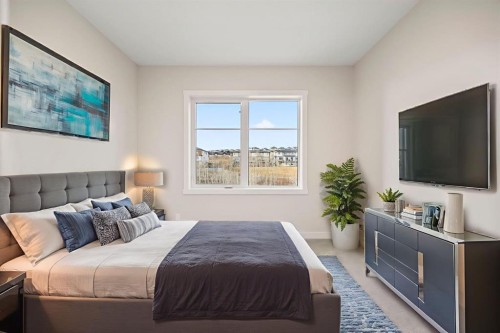 2202-2117 81 Street Sw, Calgary, AB - Indoor Photo Showing Bedroom