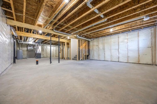 2321 Lancaster Heights Se, Airdrie, AB - Indoor Photo Showing Basement