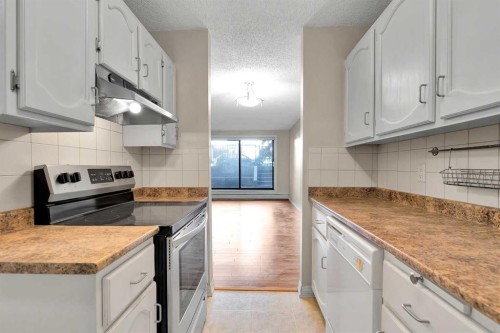 102-611 67 Avenue Sw, Calgary, AB - Indoor Photo Showing Kitchen