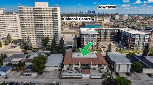 102-611 67 Avenue Sw, Calgary, AB - Outdoor With View