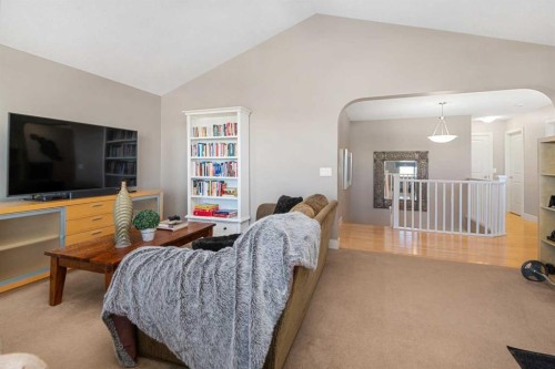 301 Westmount Court, Okotoks, AB - Indoor Photo Showing Living Room