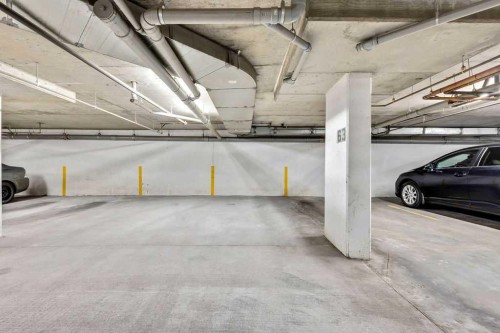 118-428 Chaparral Ravine View Se, Calgary, AB - Indoor Photo Showing Garage