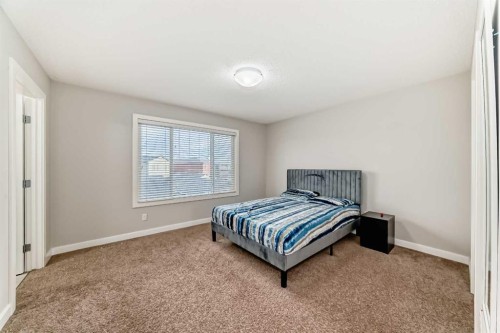 167 Cornerstone Passage Ne, Calgary, AB - Indoor Photo Showing Bedroom
