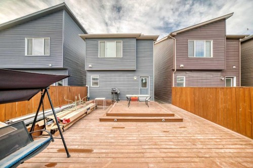 167 Cornerstone Passage Ne, Calgary, AB - Outdoor With Deck Patio Veranda With Exterior