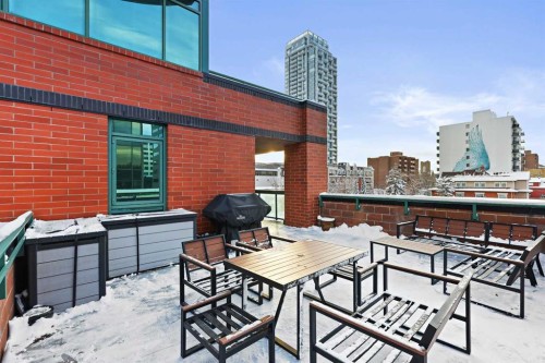 305-836 15 Avenue Sw, Calgary, AB - Outdoor With Deck Patio Veranda With Exterior