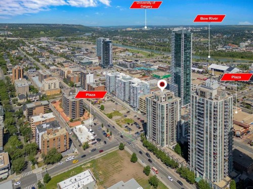 803-1110 11 Street Sw, Calgary, AB - Outdoor With View
