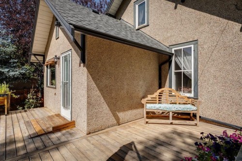 77 Elma Street West, Okotoks, AB - Outdoor With Deck Patio Veranda With Exterior