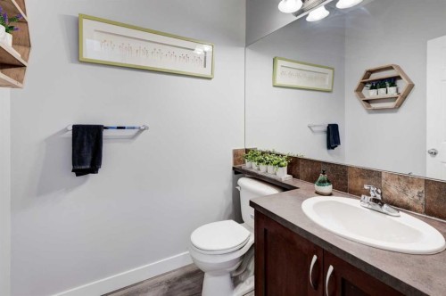 44 New Brighton Landing Se, Calgary, AB - Indoor Photo Showing Bathroom