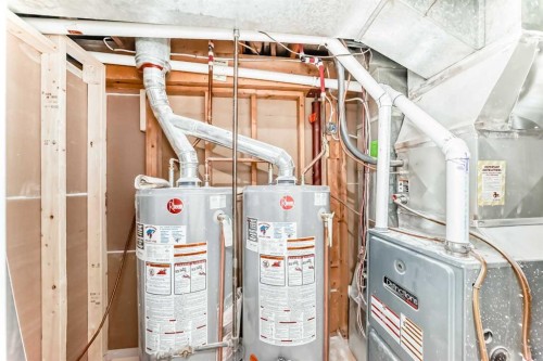 1242 Mardale Drive Ne, Calgary, AB - Indoor Photo Showing Basement