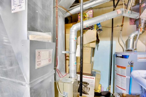 56 Country Village Manor Ne, Calgary, AB - Indoor Photo Showing Basement