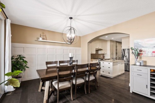 111 Marquis Cove Se, Calgary, AB - Indoor Photo Showing Dining Room