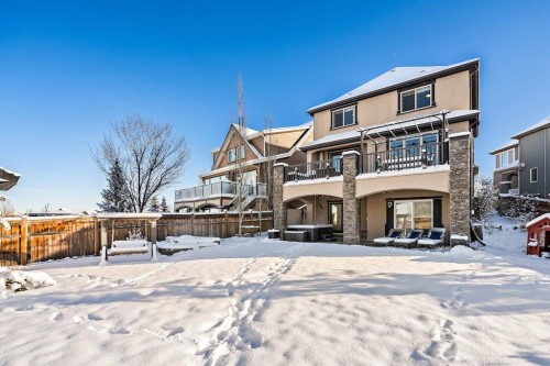 111 Marquis Cove Se, Calgary, AB - Outdoor With Balcony