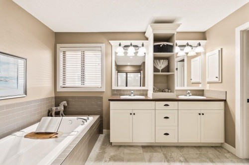 111 Marquis Cove Se, Calgary, AB - Indoor Photo Showing Bathroom