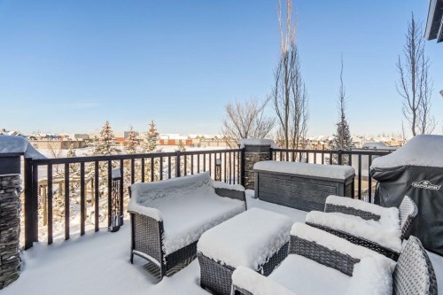 111 Marquis Cove Se, Calgary, AB - Outdoor With Balcony