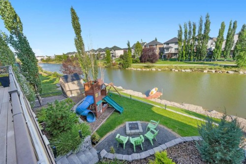 2233 Bayside Circle Sw, Airdrie, AB - Outdoor With Body Of Water With View