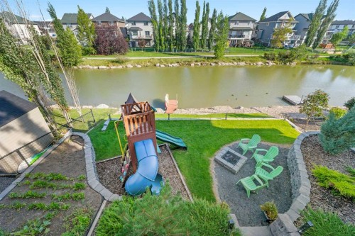 2233 Bayside Circle Sw, Airdrie, AB - Outdoor With Body Of Water With View