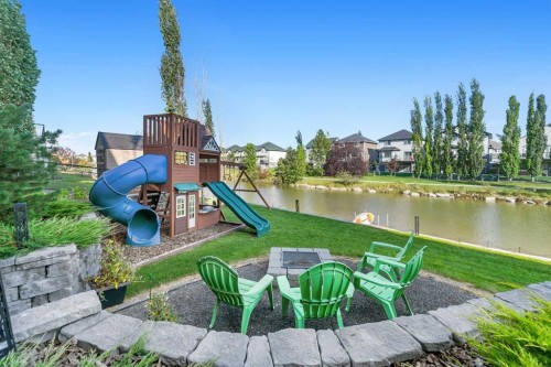 2233 Bayside Circle Sw, Airdrie, AB - Outdoor With Body Of Water