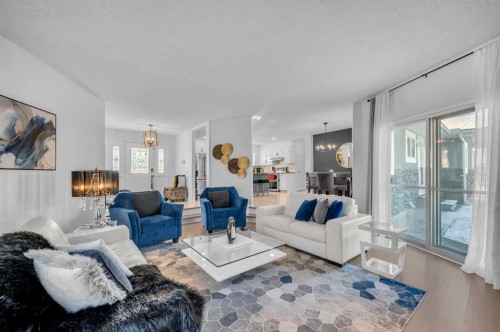 261161 Mountain View Road, Rural Rocky View County, AB - Indoor Photo Showing Living Room